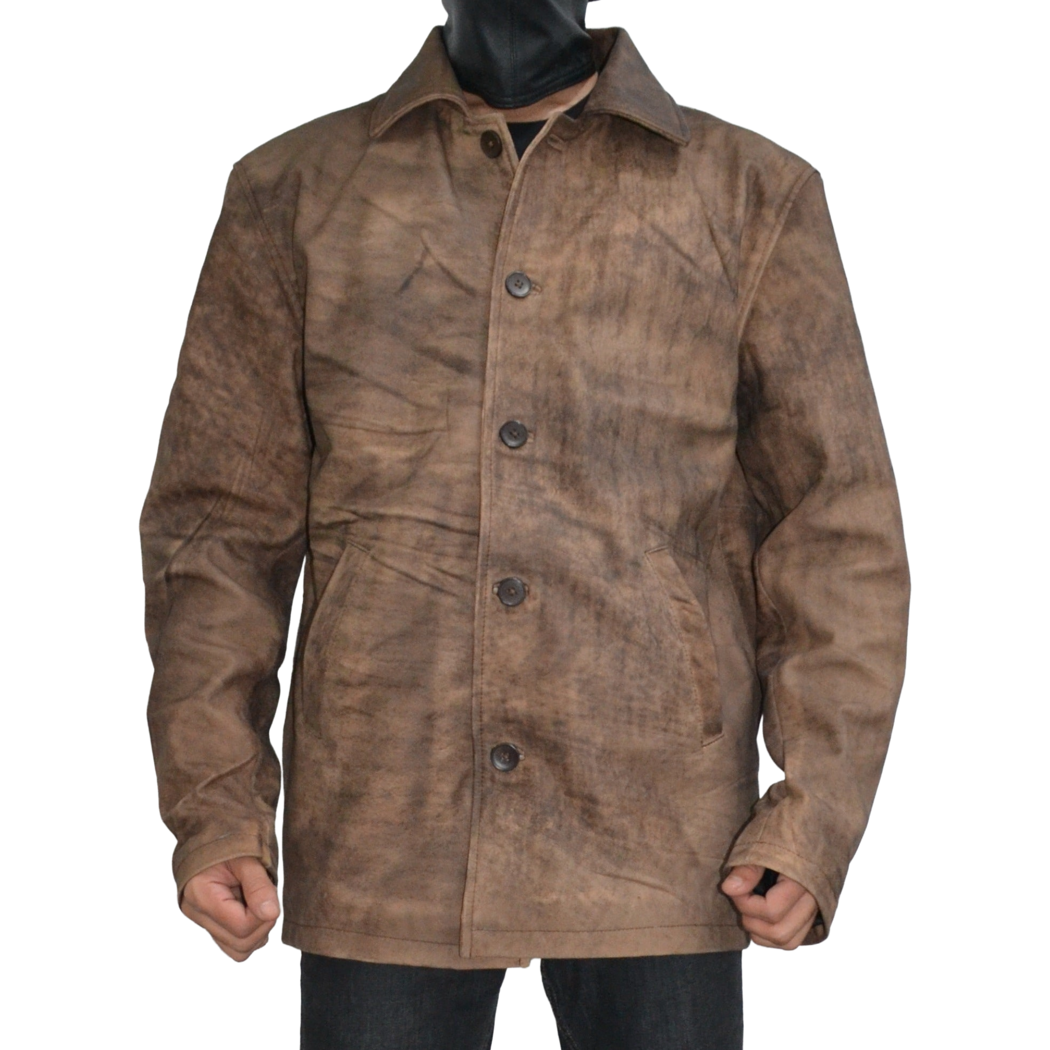 Supernatural Dean Winchester Jensen Ackles Leather Car Coat Jacket – South Beach Leather