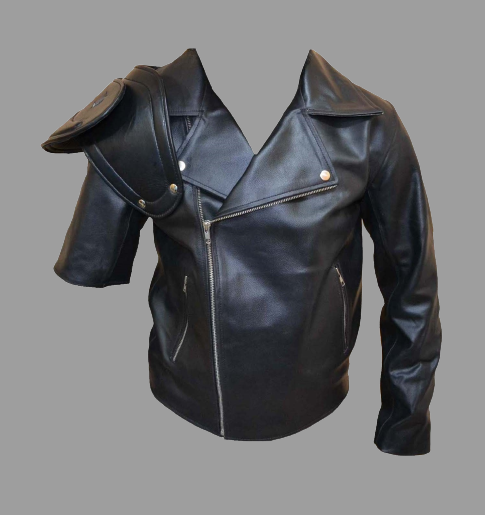 Mad Max 2 The Road Warrior Movie Black Biker Leather Jacket