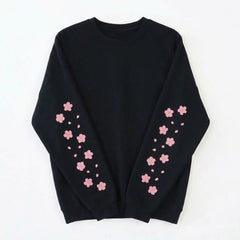 Sakura Cherry Blossom Hoodie & Sweatshirt – Japanese Kawaii Aesthetic