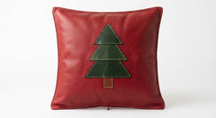 Minimalist Christmas Tree Winter Cushion Cover – Holiday Decor