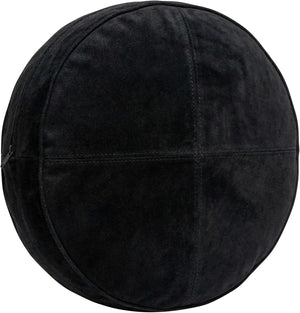 Suede Black Stitched