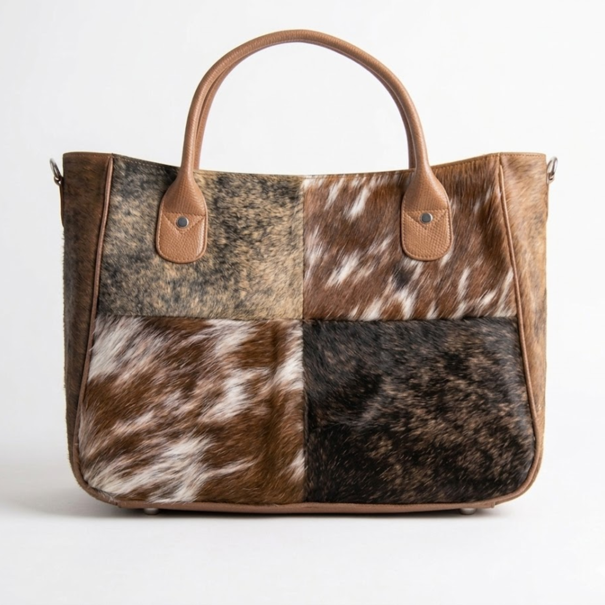 Cowhide Tote Bag - HairOn Cowhide Tote Bag Purse - Western Cowhide Purse Cowhide Shoulder Bag
