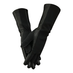 Nomex Military Flight Gloves Olive Drab | Genuine Leather Pilot & Aviator Gloves