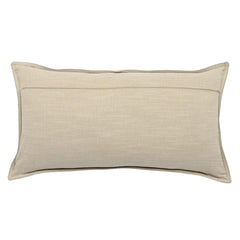 Premium Genuine Leather Lumbar Pillow Cover - Luxury Rectangular Decorative Cushion Case