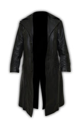 Al Pacino Carlito’s Way Brigante Black Real Leather Trench Coat Jacket