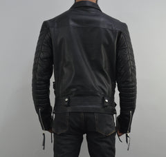 Terminator 3 Rise of the Machines Movie Black Padded Leather Jacket