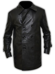 Taken 2 Liam Neeson Bryan Mills Movie Leather Coat