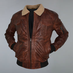 B-3 Sheepskin Leather Shearling Aviator Flying Pilot Bomber Jacket B-3 Sheepskin Leather Shearling Aviator Flying Pilot Bomber Jacket