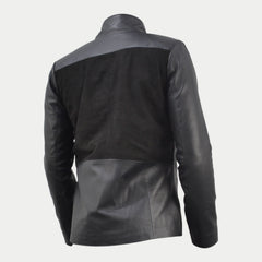 Ladies Black Real Lambskin Leather Fashion Jacket For Women