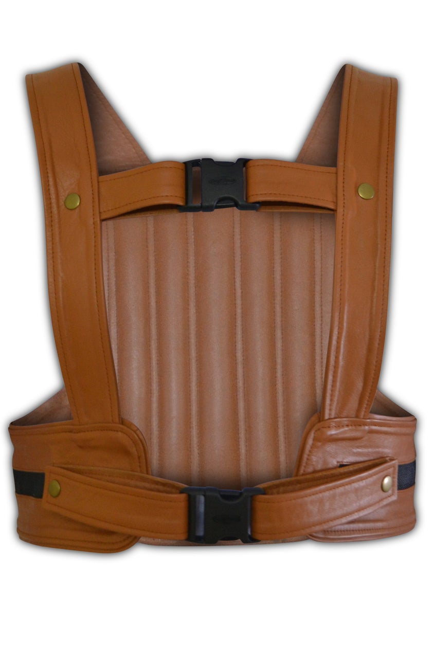 Leather rocket pack harness