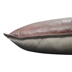 Antique Brown Real Soft  Leather Pillow Cushion  Cover