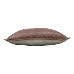 Antique Brown Real Soft  Leather Pillow Cushion  Cover