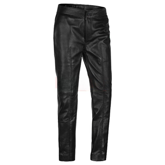 ELVIS Presley 1968 American singer comeback special Black leather Pant