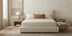 Premium Suede Leather Lumbar Pillow Cover | Tailored Cushion Case