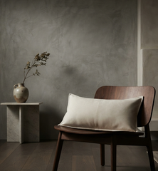 Premium Suede Leather Lumbar Pillow Cover | Tailored Cushion Case