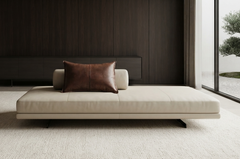 Antique Brown Real Soft  Leather Pillow Cushion  Cover