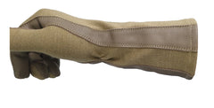 Desert Coyote Tan Nomex Flight Gloves | Genuine Leather Aviator Military Pilot Gloves