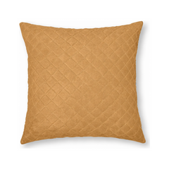 Suede Leather Pillow Cover Decorative Sofa Quilted Cushion Case For Living Room & Bedroom