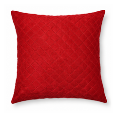 Suede Leather Pillow Cover Decorative Sofa Quilted Cushion Case For Living Room & Bedroom