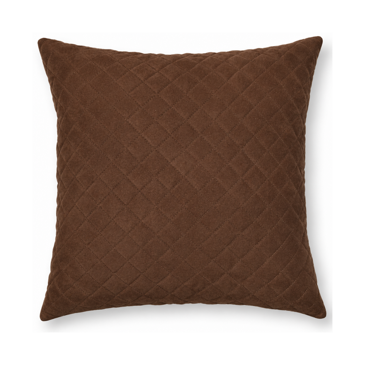 Suede Leather Pillow Cover Decorative Sofa Quilted Cushion Case For Living Room & Bedroom