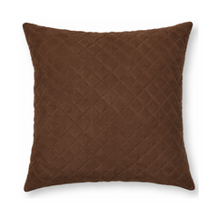Suede Leather Pillow Cover Decorative Sofa Quilted Cushion Case For Living Room & Bedroom