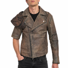Mad Max 4 Fury Road Distress Rugged Genuine Leather Jacket