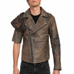 Mad Max 4 Fury Road Distress Rugged Genuine Leather Jacket