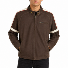 Tom Cruise War of the World Movie Brown Genuine Leather Jacket