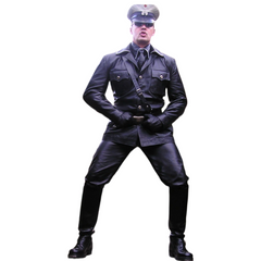 German World War 2 Uniform Tunic Leather Coat Jacket