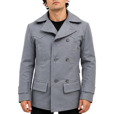 Submarine World War 2 German Three Qaurter Leather Coat – South Submarine World War 2 German Three Qaurter Leather Coat – South