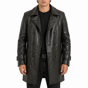 Taken 2 Liam Neeson Bryan Mills Movie Leather Coat – South Beach