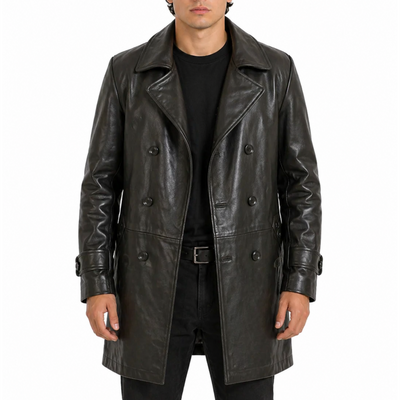 Taken 2 Liam Neeson Bryan Mills Movie Leather Coat – South Beach