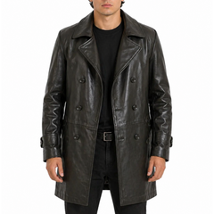 Taken 2 Liam Neeson Bryan Mills Movie Leather Coat