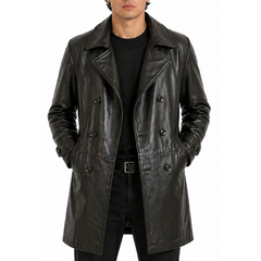 Taken 2 Liam Neeson Bryan Mills Movie Leather Coat