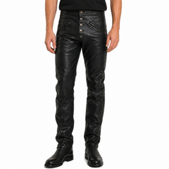 Brandon Lee The Crow Movie Leather Trouser Pant