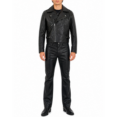 Mad Max Rockatansky Leather Jacket And MFP Leather Pant Complete Suit