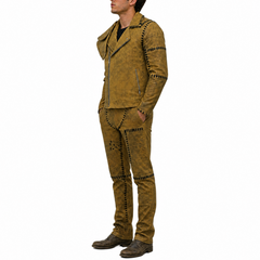 Mad Max 4 Fury Road Tom Hardy Distressed Leather Cosplay Suit