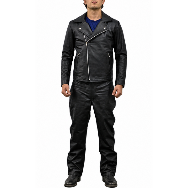 Mad Max 2 The Road Warrior Mel Gibson Black Leather Jacket And