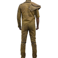 Mad Max 4 Fury Road Tom Hardy Distressed Leather jacket and Pant Complete Suit Costume