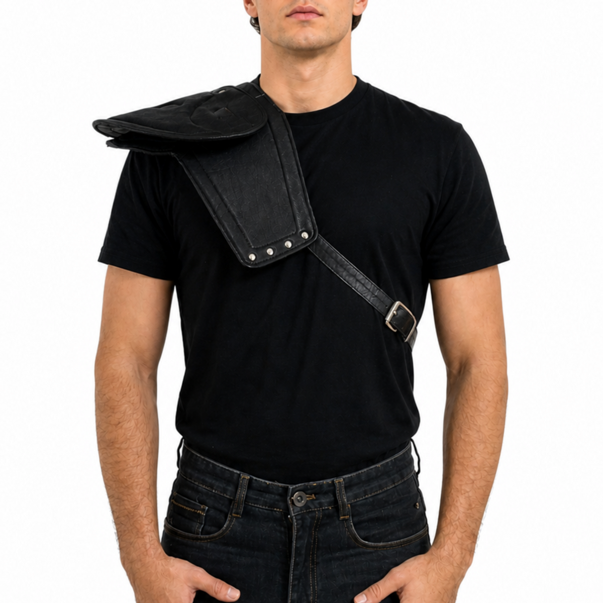 Mad Max 2 Road Warrior Adjustable Leather Shoulder Pads