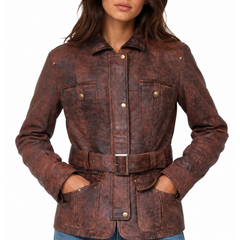 The Whistleblower Kathryn Bolkovac Rachel Weisz Leather Jacket