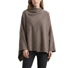 Women's Shawl Wraps Scarf Knit Long Sleeve Button Winter Oversized Peacoat