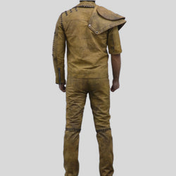 Mad Max 4 Fury Road Tom Hardy Distressed Leather Cosplay Suit