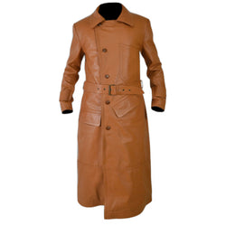 World War 1 R.F.C. Leather Flying Long Coat