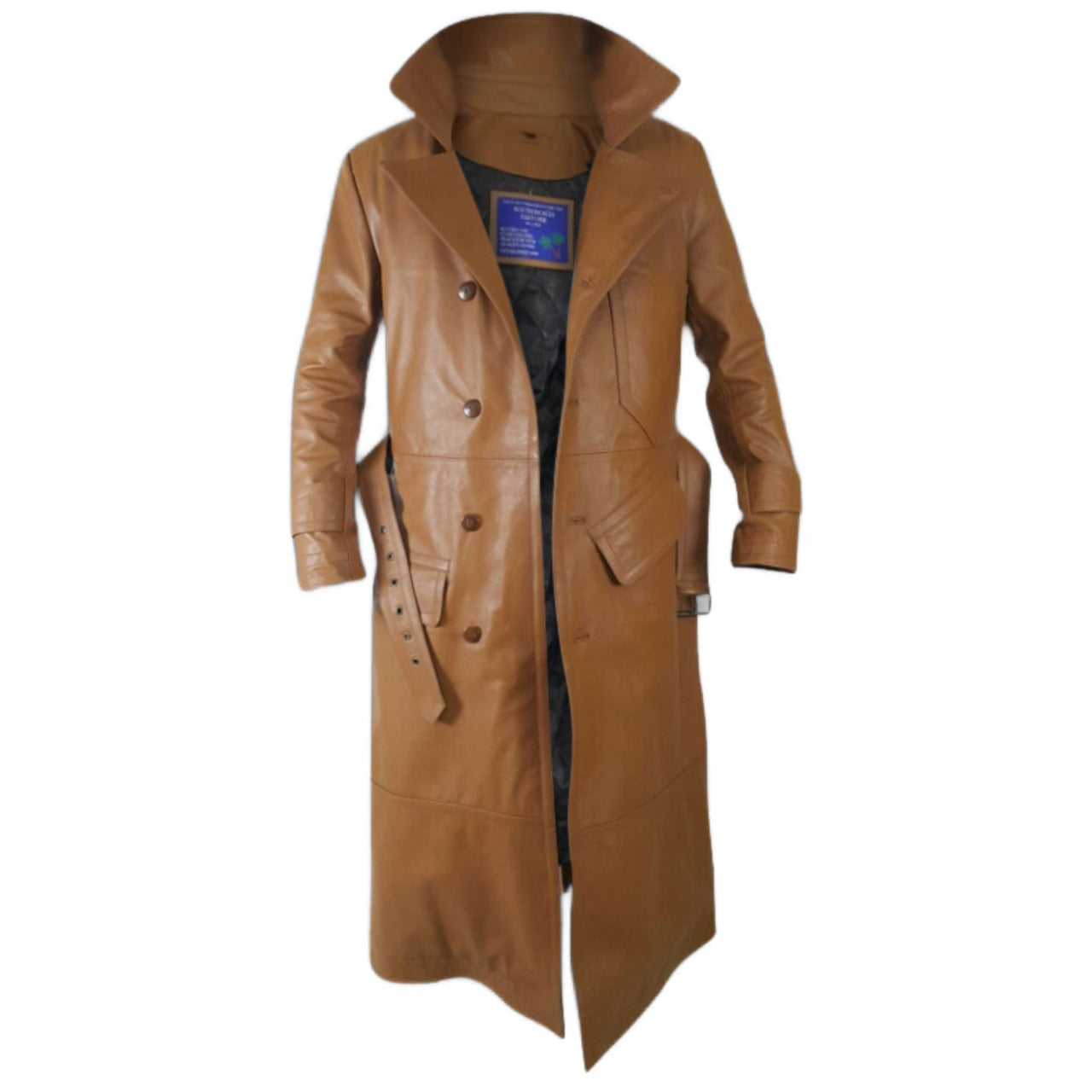 World War 1 R.F.C. Leather Flying Long Coat