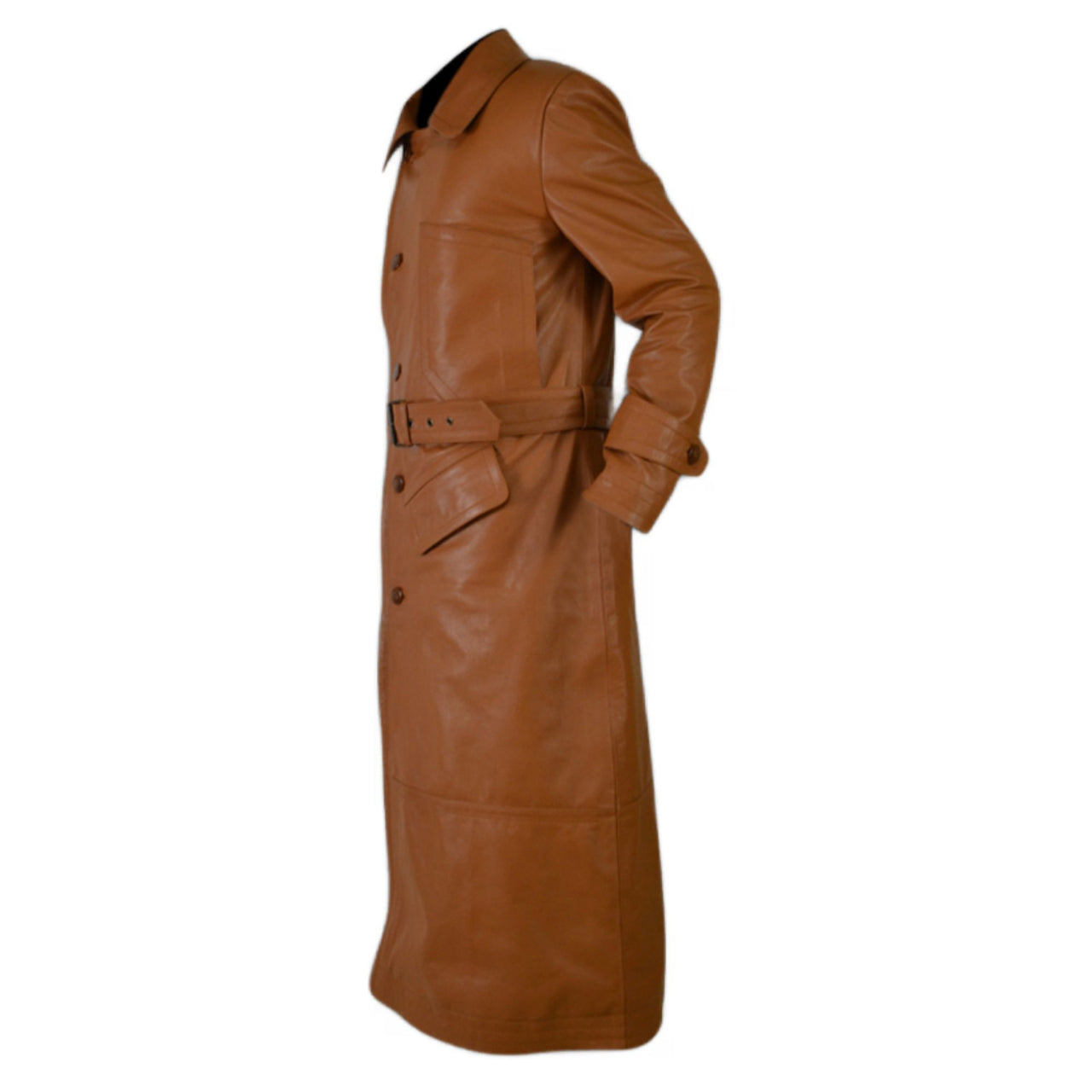 World War 1 R.F.C. Leather Flying Long Coat