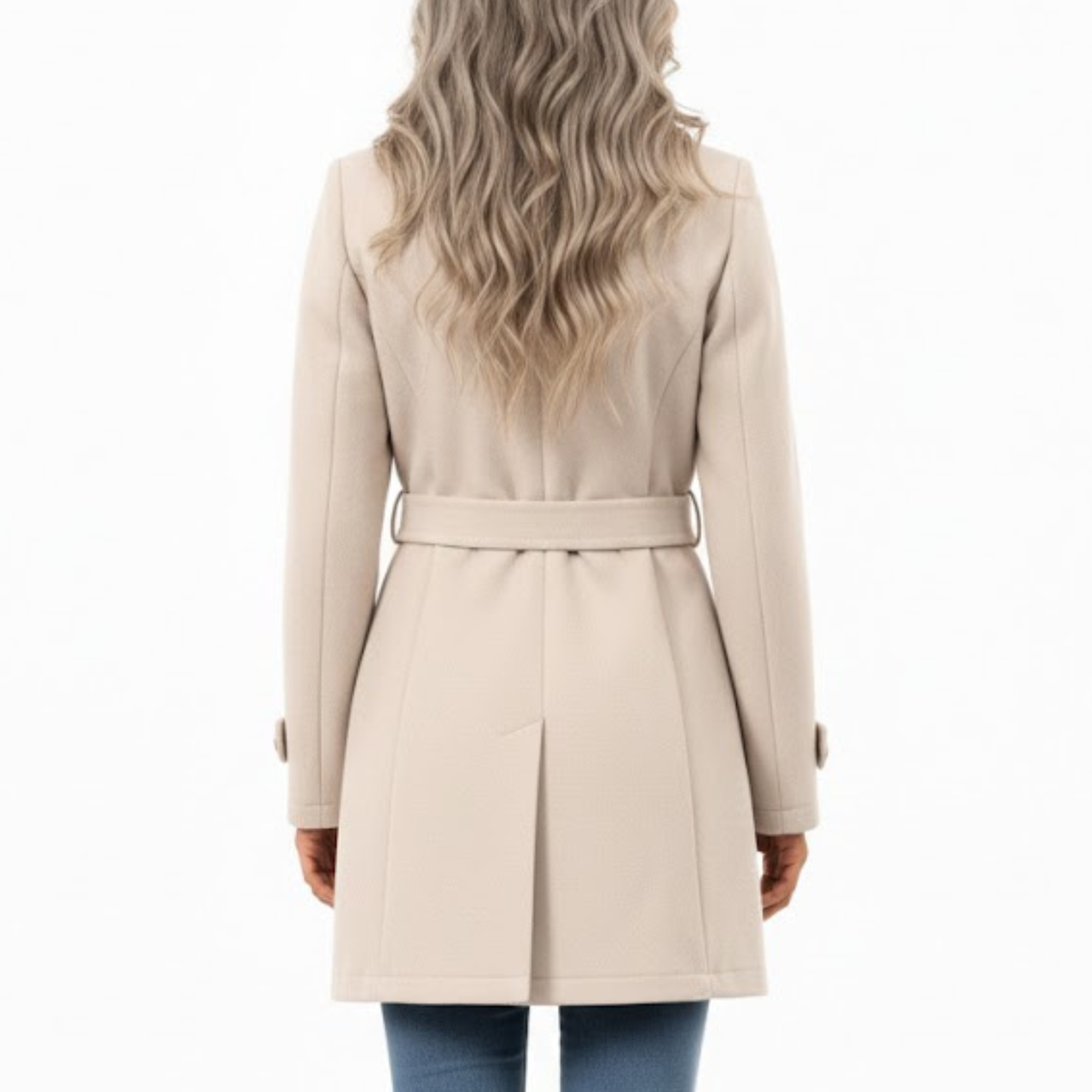 Women's Classic Wool Single Breasted Coats