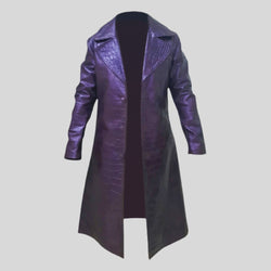 Suicide Squad Joker Genuine Leather Coat