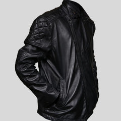 metal gear solid bomber jacket Metal Gear Solid 5 The Phantom Pain Snake Biker Leather Jacket 2XL
