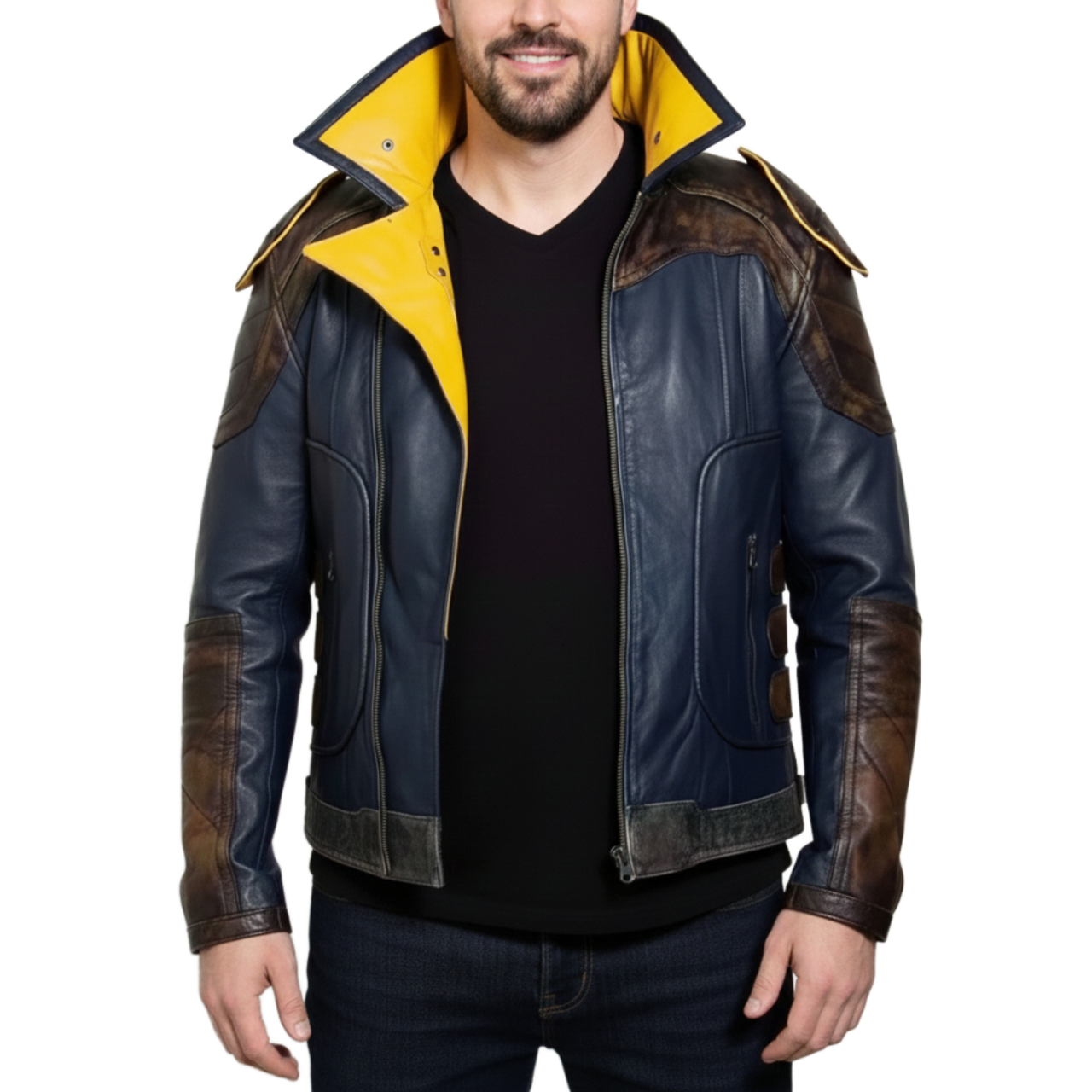Mens Borderlands Zane Vault Hunter Leather Jacket